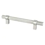 Berenson Radial Reign Knurled Pull Brushed Nickel - 5 1/16 in