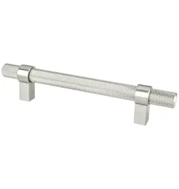 Berenson Radial Reign Knurled Pull Brushed Nickel - 5 1/16 in