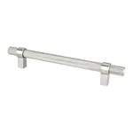 Berenson Radial Reign Knurled Pull Brushed Nickel - 6 5/16 in