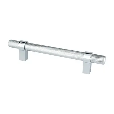 Berenson Radial Reign Knurled Pull Polished Chrome - 5 in
