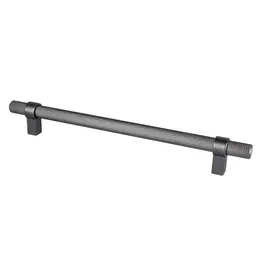 Berenson Radial Reign Knurled Pull Slate - 8 13/16 in