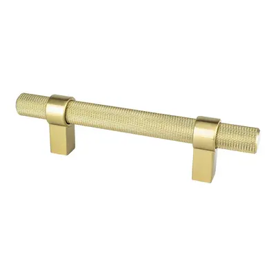 Berenson Radial Reign Knurled Pull Modern Brushed Gold - 3 3/4 in