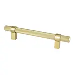 Berenson Radial Reign Knurled Pull Modern Brushed Gold - 5 1/16 in