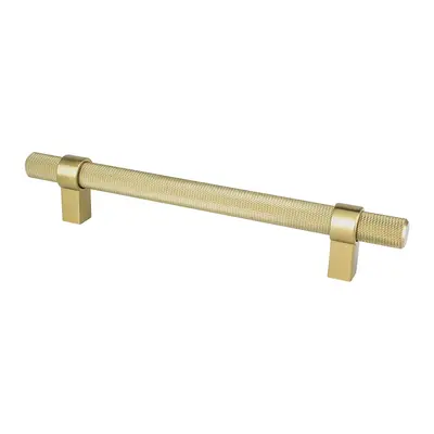 Berenson Radial Reign Knurled Pull Modern Brushed Gold - 6 5/16