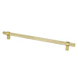 Berenson Radial Reign Knurled Appliance Pull Modern Brushed Gold - 12 in