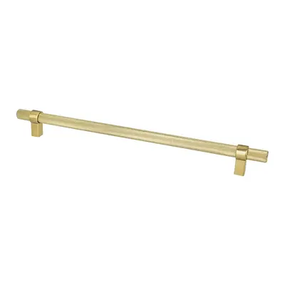 Berenson Radial Reign Knurled Appliance Pull Modern Brushed Gold - 12 in