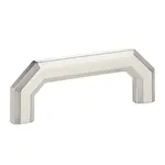 Emtek Riviera Pull Satin Nickel - 3 1/2 in