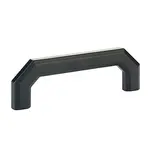 Emtek Riviera Pull Flat Black - 4 in