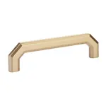 Emtek Riviera Pull Satin Brass - 5 in