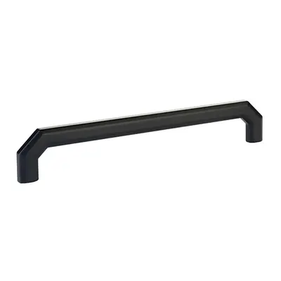Emtek Riviera Pull Flat Black - 8 in