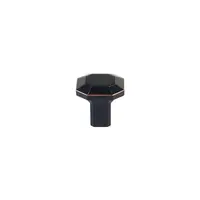 Riviera Square Knob Oil-Rubbed Bronze - 1 1/4 in