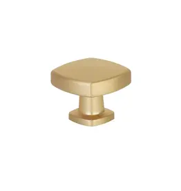 Emtek Kenter Knob Satin Brass - 1 1/4 in