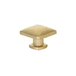 Emtek Lawson Knob Satin Brass - 1 1/4 in