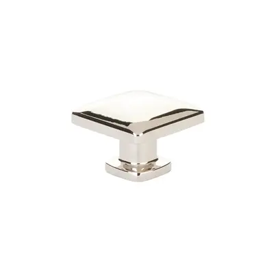 Emtek Lawson Knob Polished Nickel - 1 1/4 in