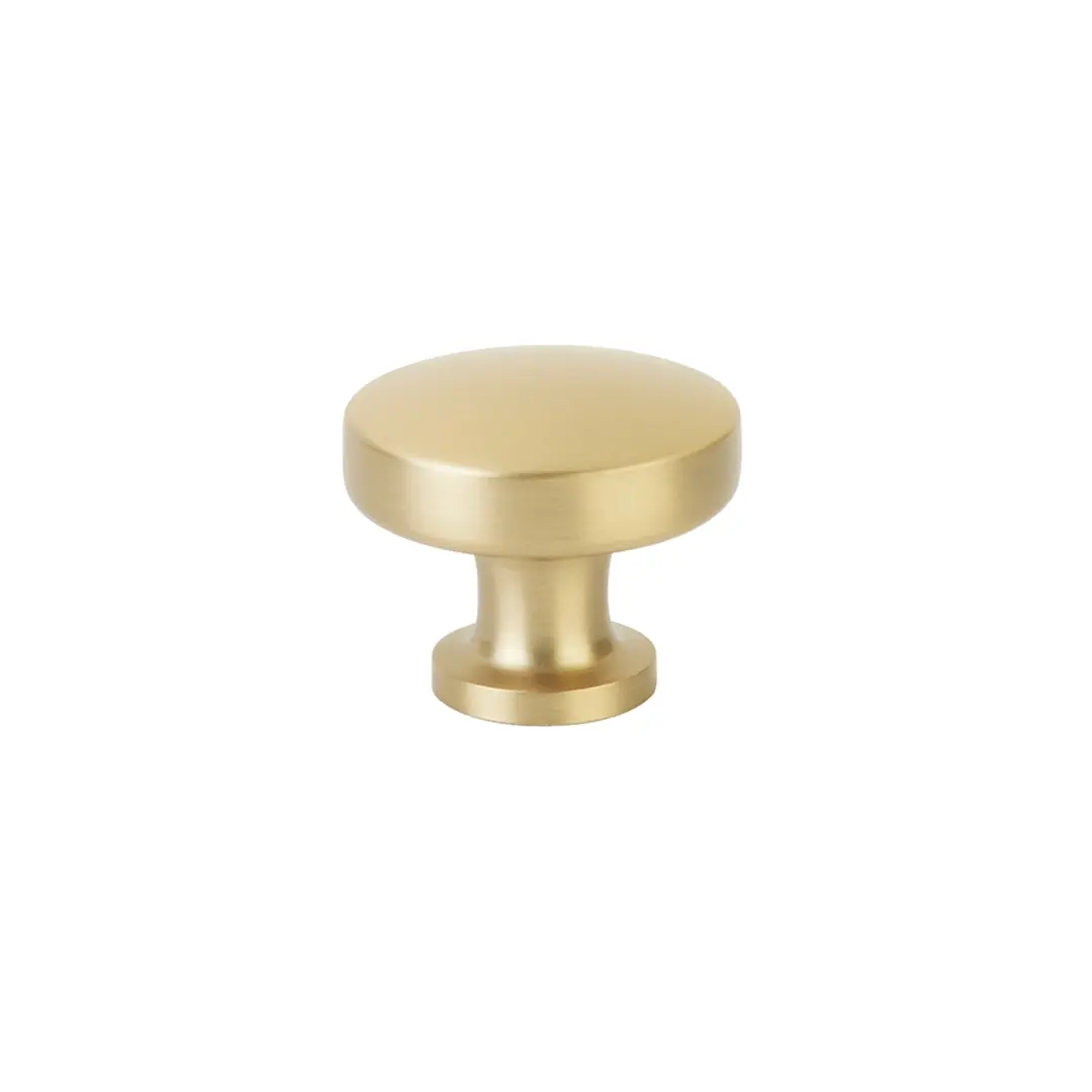 Antique Brass Cabinet Knobs, 1-1/4 inch - Paxton Hardware