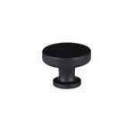 Emtek Paxton Knob Flat Black - 1 1/4 in