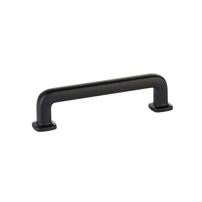 Emtek Westridge Pull Flat Black - 4 in