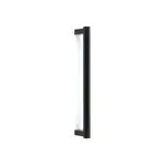 Emtek Select Smooth Appliance Pull Flat Black - 18 in