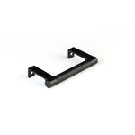 Emtek Select Cabinet Edge Pull Smooth Flat Black - 3 3/4 in