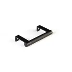 Emtek Select Cabinet Edge Pull Knurled Flat Black - 4 1/4 in