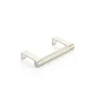Emtek Select Cabinet Edge Pull Knurled Satin Nickel - 6 1/4 in