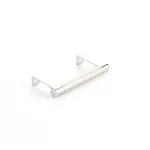 Emtek Select Cabinet Edge Pull Knurled Polished Nickel - 10 1/4 in