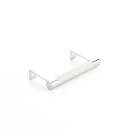 Select Cabinet Edge Pull Knurled Polished Chrome - 12 1/4 in