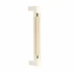 Emtek Hercules Door Pull Smooth Unlacquered Brass - 8 in