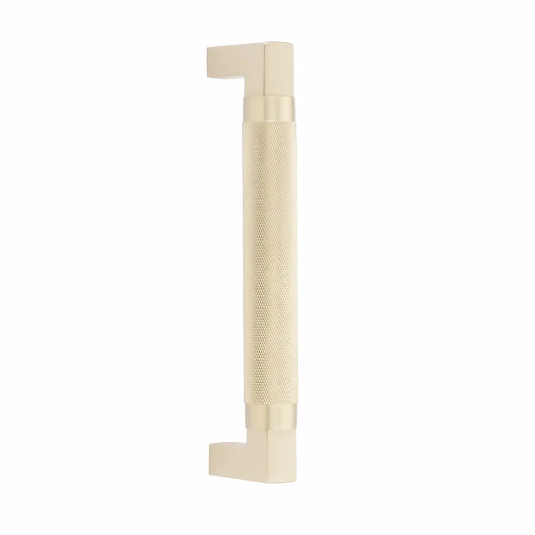 8 in. Center-to-Center Door Pull in Satin Brass