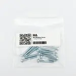 Marathon Hardware M4 Machine Screw - 1 1/8 in (10 Pack)