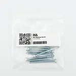 Marathon Hardware M4 Machine Screw - 2 in (10 Pack)