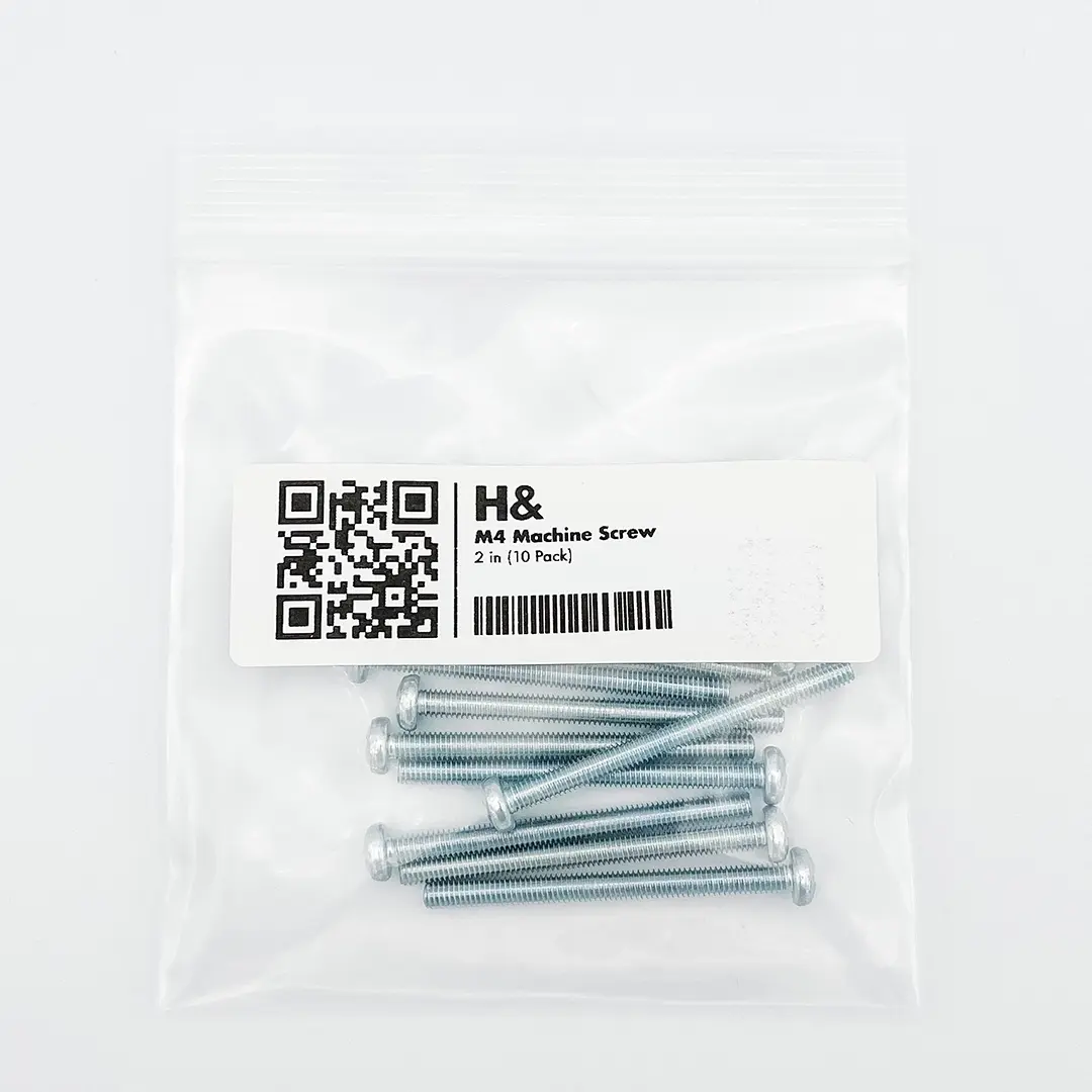 M4 Machine Screw 2 in (10 Pack) Handles & More Hardware Ltd.