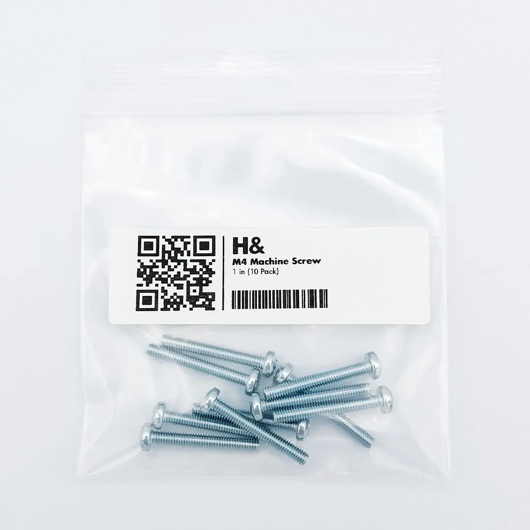 M4 Machine Screw 1 in (10 Pack) Handles & More Hardware Ltd.
