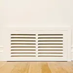 Outsource Zephyr Primed 30° Cold Air Return With Frame - 18 in