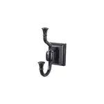 Top Knobs Stratton Bath Double Hook Tuscan Bronze