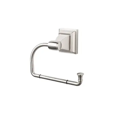Top Knobs Stratton Bath Tissue Hook Brushed Satin Nickel