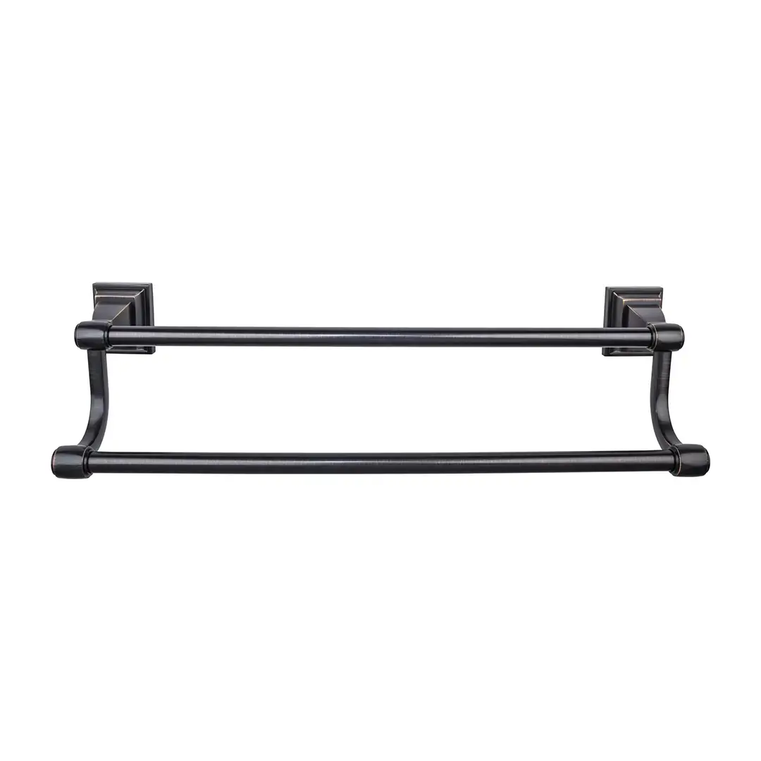 Top Knobs Stratton Bath Double Towel Bar