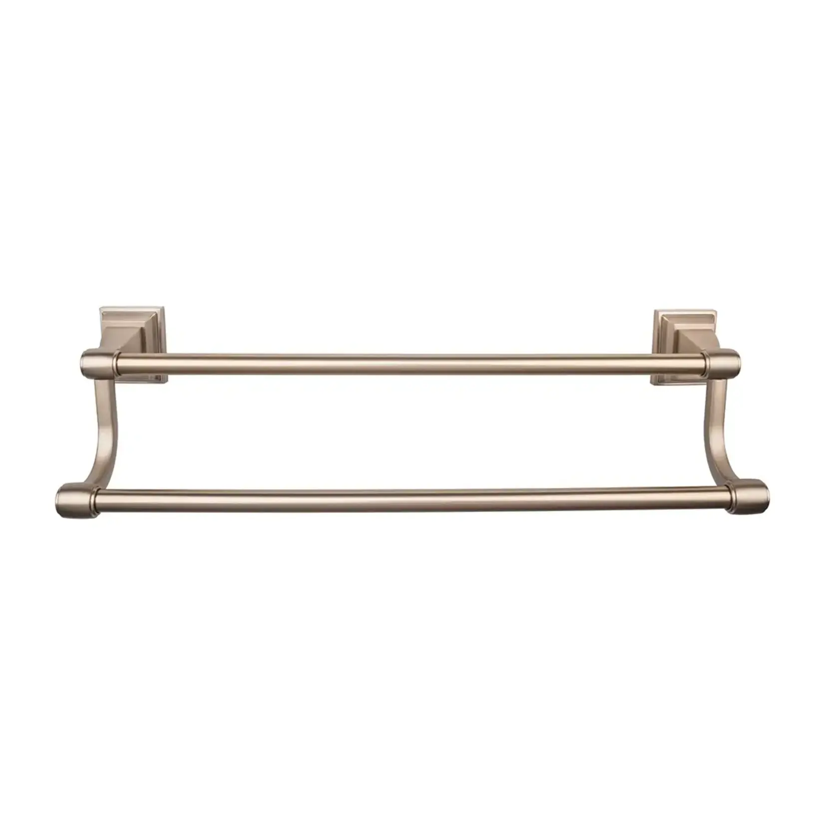 Top Knobs Stratton Bath Double Towel Bar