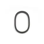 Emtek Modern House Number #0 Oil-Rubbed Bronze - 7 in