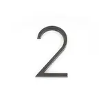 Emtek Modern House Number #2 Oil-Rubbed Bronze - 7 in