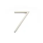 Emtek Modern House Number #7 Satin Nickel - 7 in