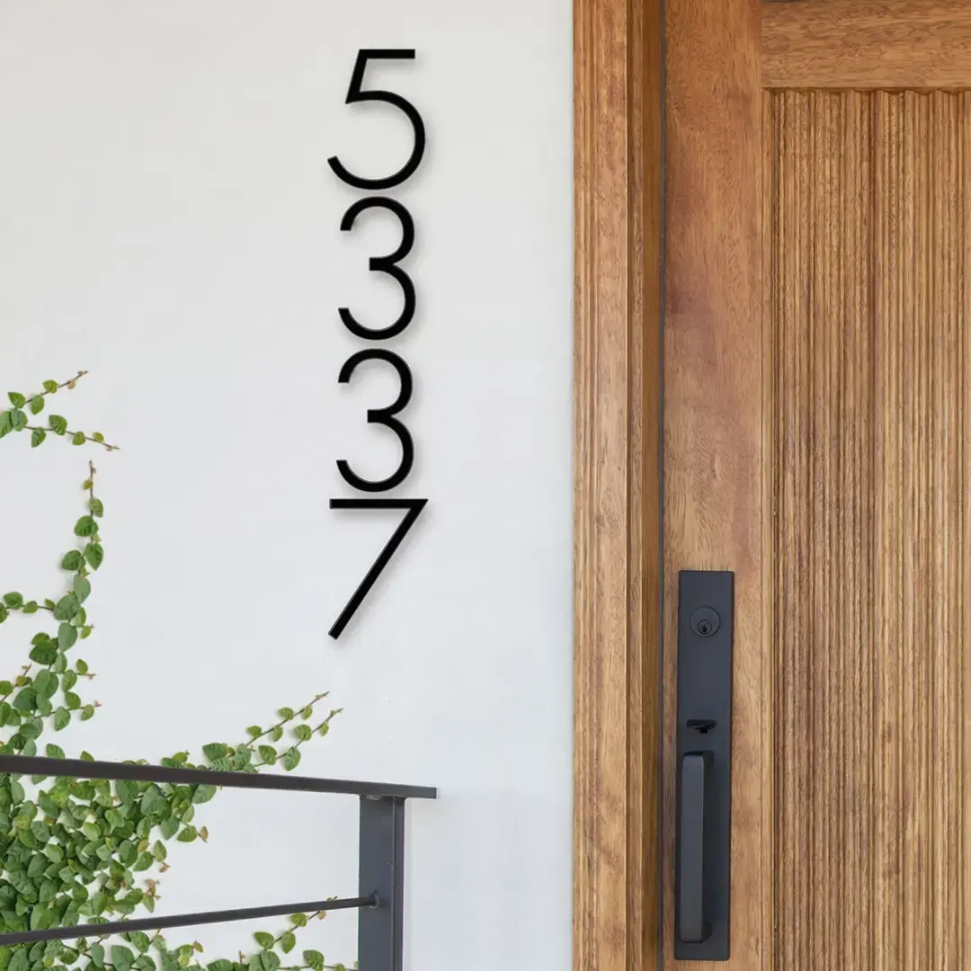 Emtek Modern House Number