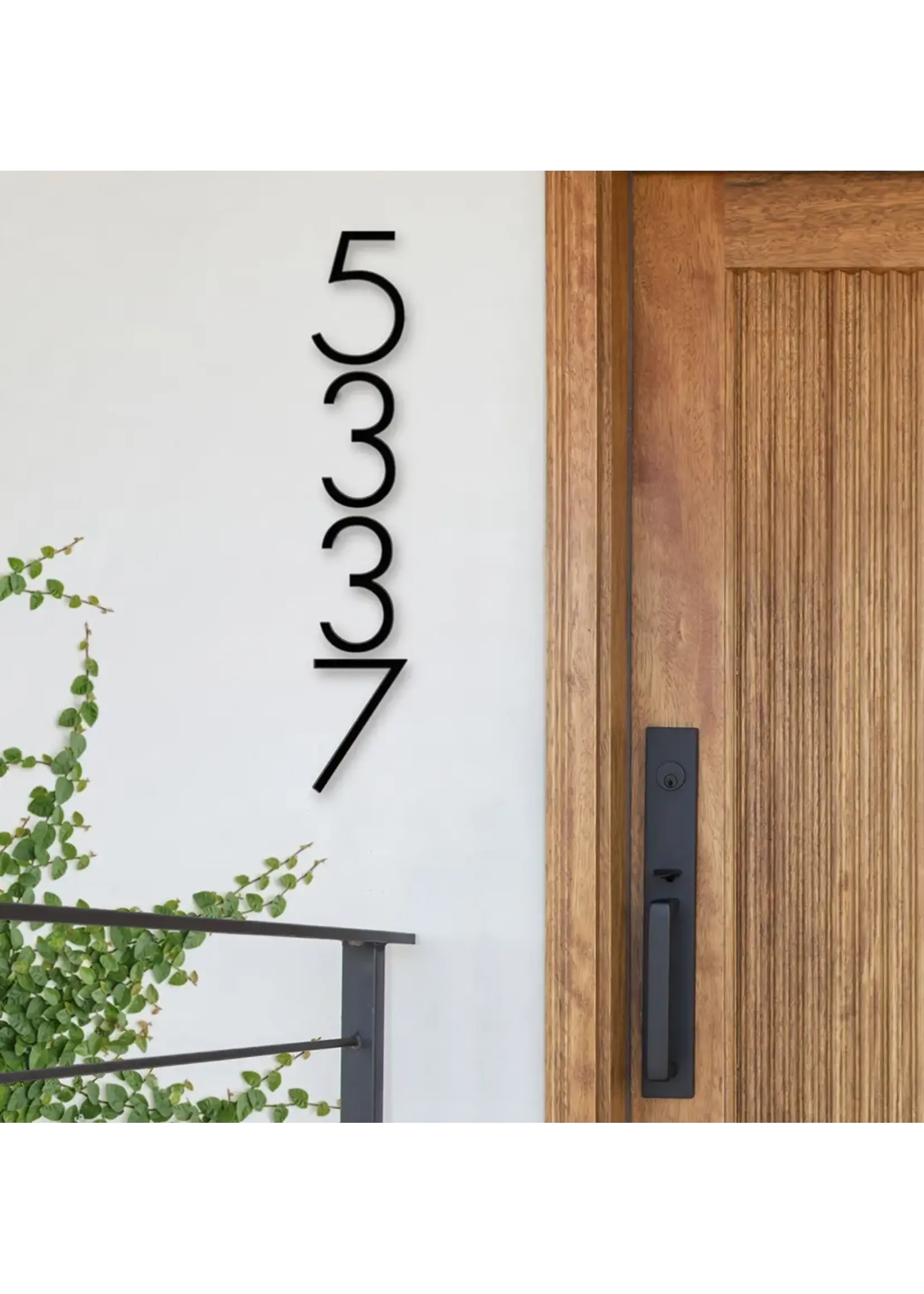 Emtek Modern House Number