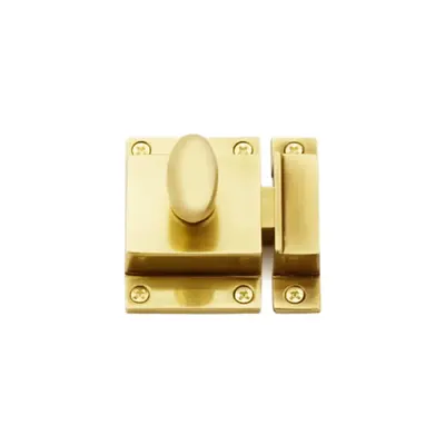 Emtek Cabinet Latch Cabinet Latch Polished Brass - 2 1/4 in