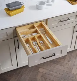 Hardware Resources Drawer Insert Adjustable Cutlery - 9 in to 14 in