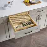 Hardware Resources Knife Block Drawer Insert - 16 in