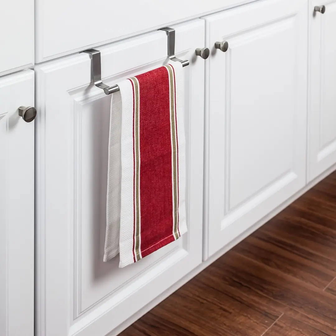 Kitchen over cabinet towel bar new arrivals