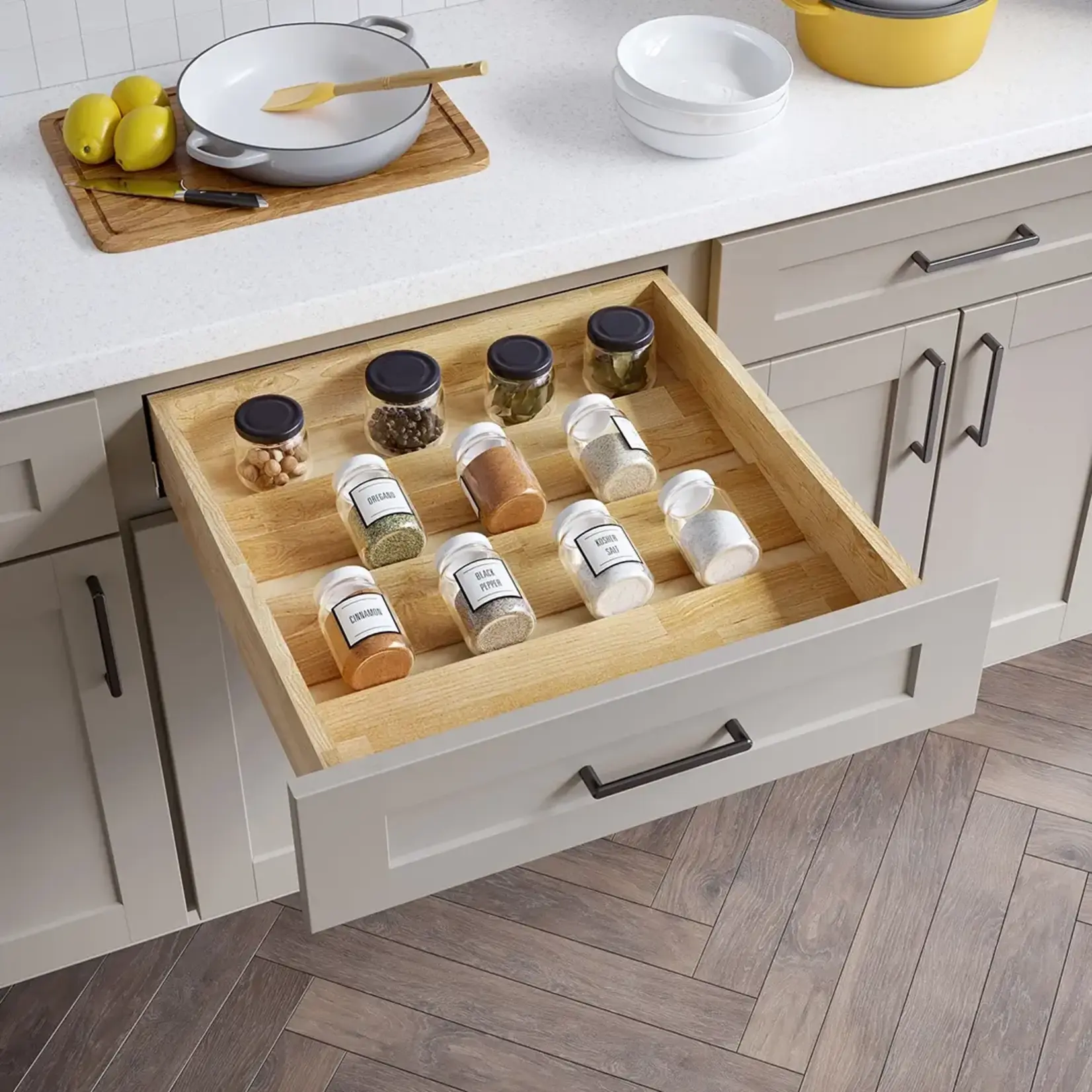 Hardware Resources Spice Tray Drawer Insert