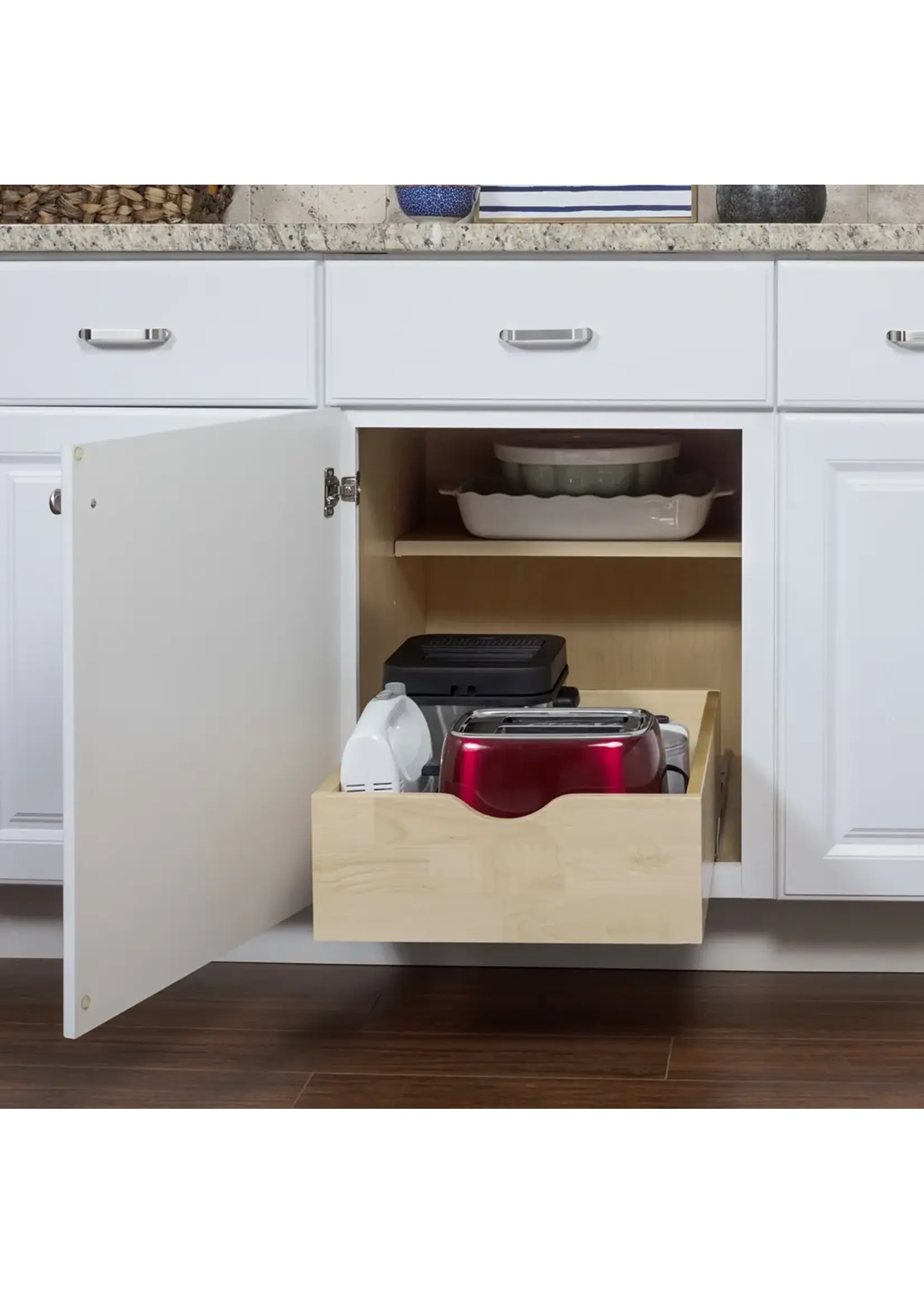 Hardware Resources Wood Rollout Drawer