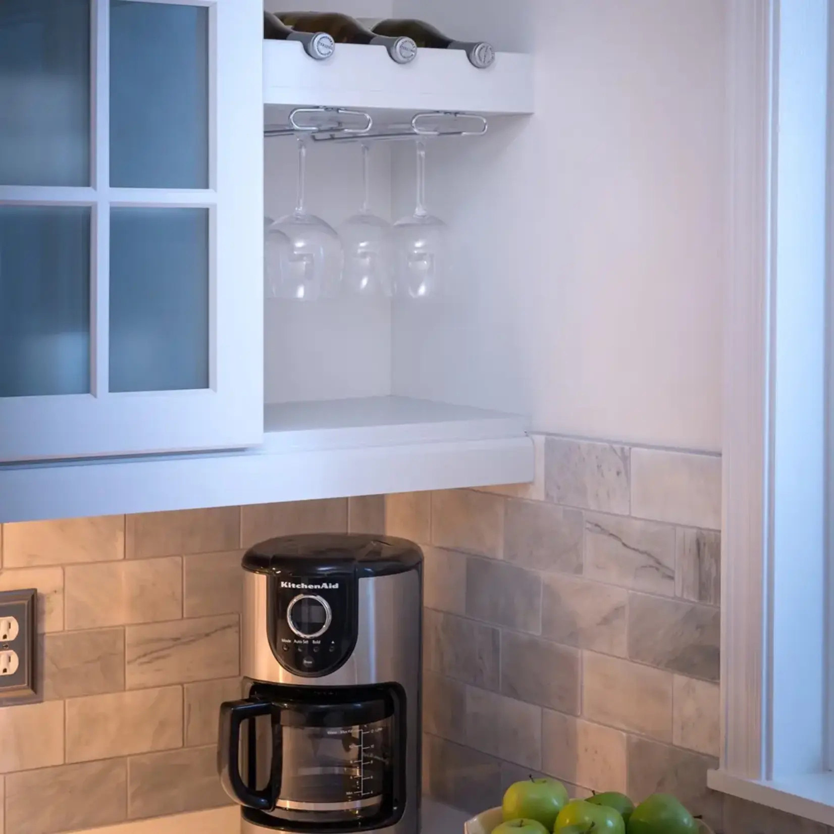 Hardware Resources Under Cabinet Stemware Rack